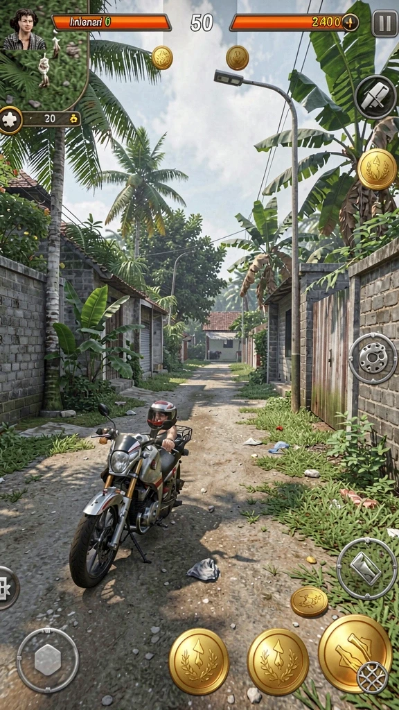 6rt - Tangkapan layar menunjukkan interaksi dengan komunitas dalam game.