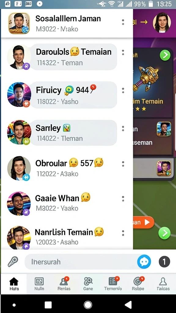 7777w - Fitur leaderboard untuk bersaing dengan teman-teman.
