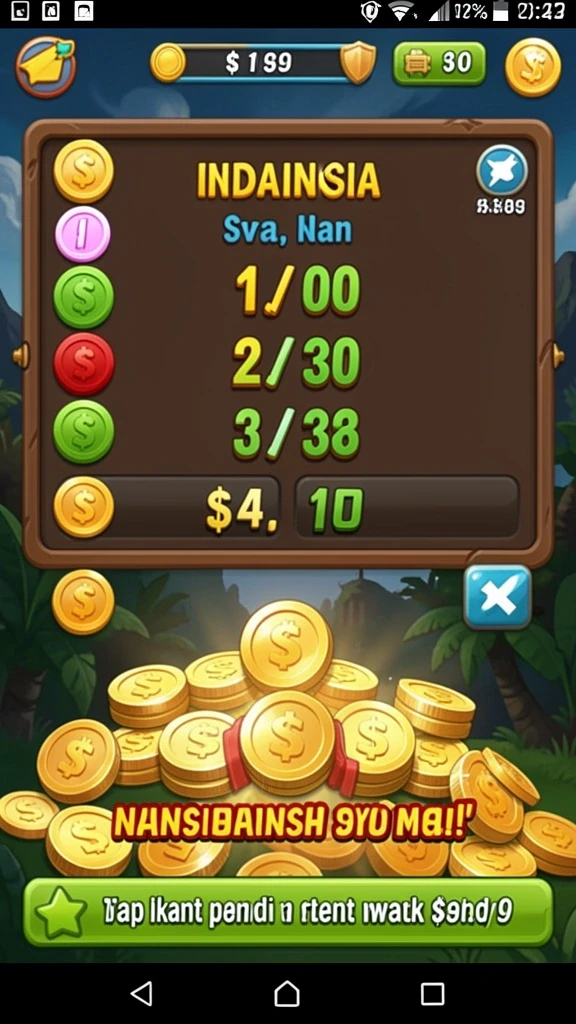 898a - Screenshot menampilkan karakter utama dalam aksi.