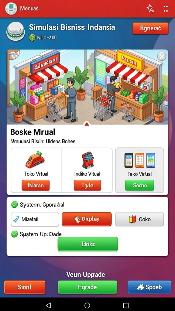 marina77 - Tampilan antarmuka yang user-friendly dan intuitif.