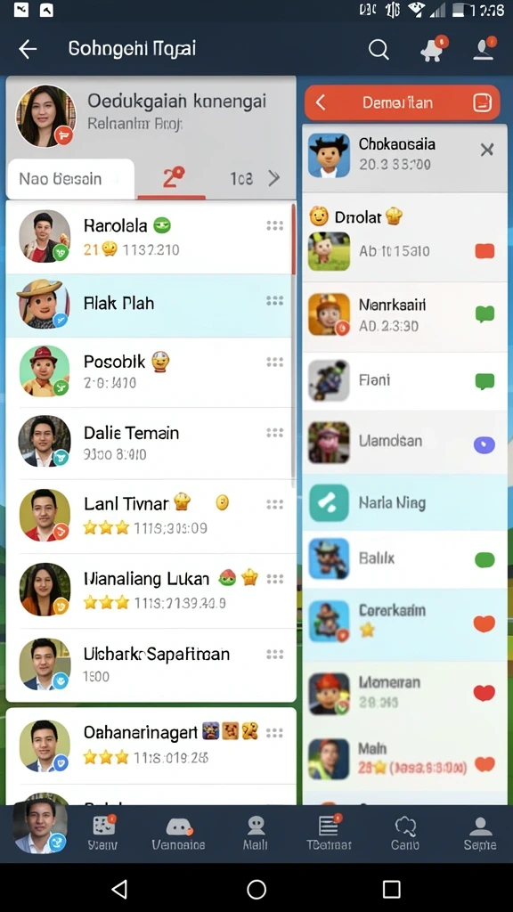 nx888 - Berbagai karakter dengan kemampuan unik.