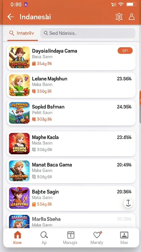 okidr - Tampilan antarmuka yang user-friendly.