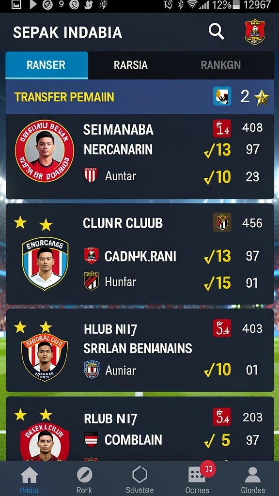 semar123 - Tampilan antarmuka yang menarik dan mudah digunakan.